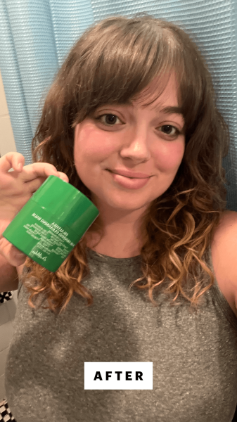 Hoffmann after using Dr. Althea Pure Grinding Cleansing Balm