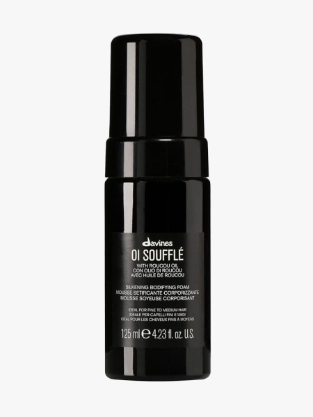 Davines OI Souffle in branded component on a light gray background
